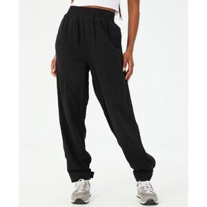 Cotton on Women S Woven Dance Pants Black Size Medium‎